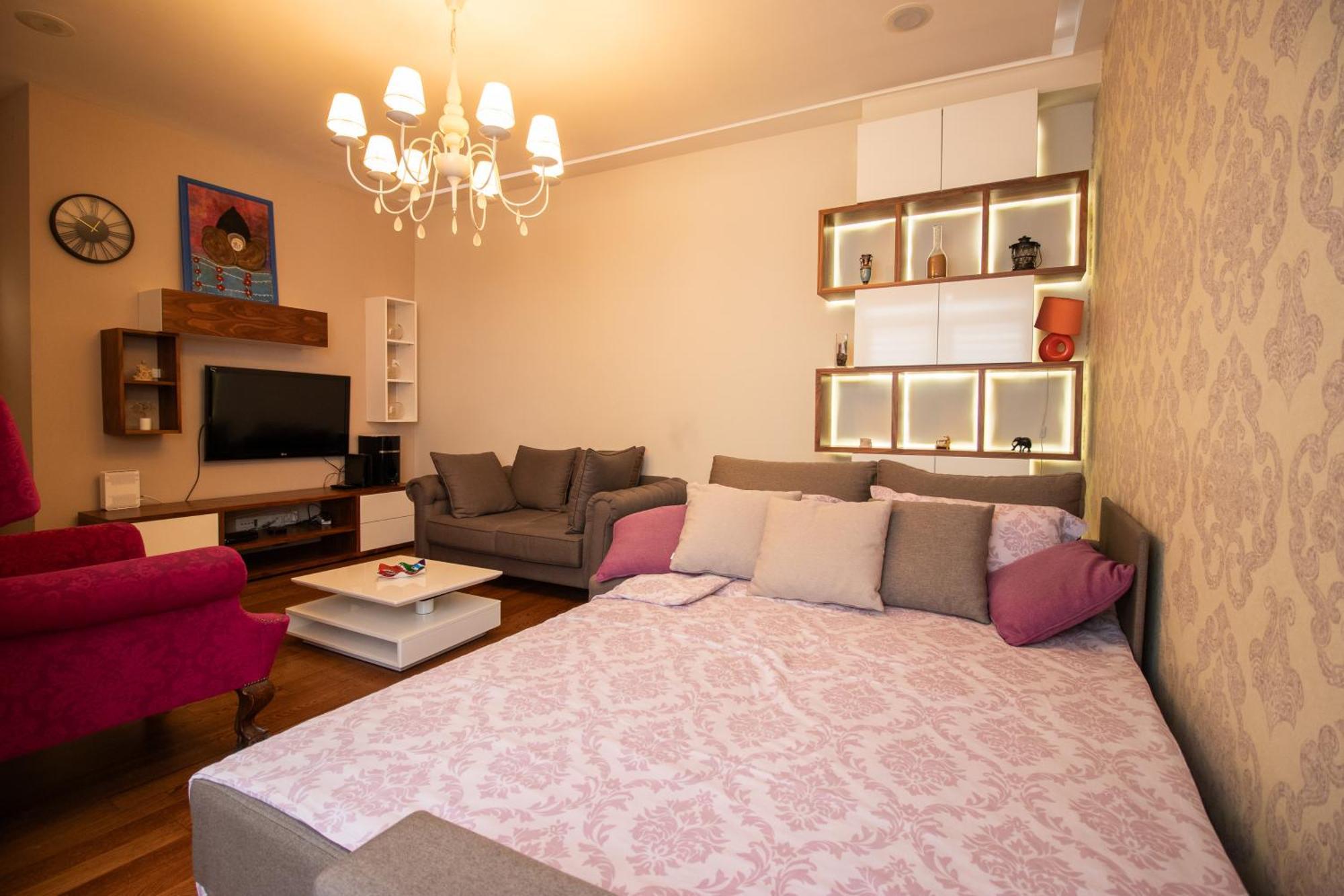 City Center Apartment Belgrad Exteriör bild